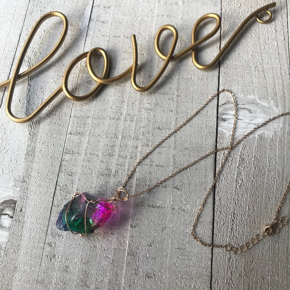 Natural Stone Necklace ♥️ - Picture 2 of 8